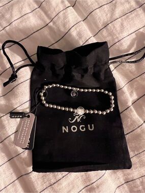 3/$200🪴— BNWT NOGU 925 Silver Bracelet with Crystal Accent